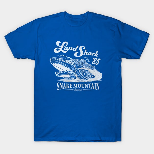 Land Shark Hot Rod He Man Toy 1980 T-Shirt by Chris Nixt